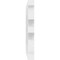 Ekena Millwork Pomeroy Architectural Grade PVC Running Trim, 6"H x 5/8"P x 48"L RUNP06X0625X48POM - alternate 3